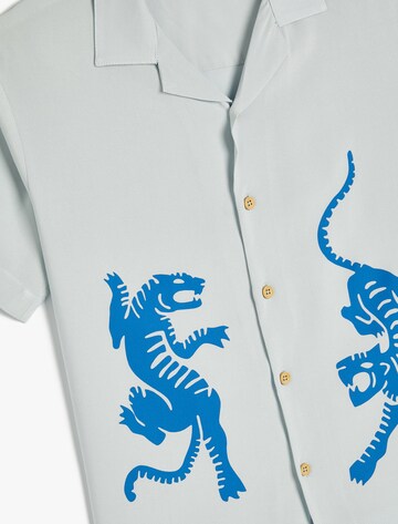 Koton Regular fit Overhemd in Blauw