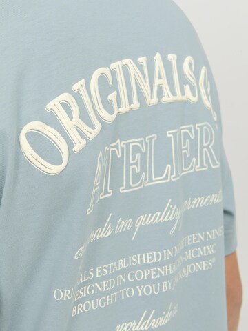 Jack & Jones Junior T-Shirt 'Santorini' in Blau