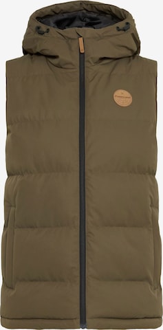 Gilet sportivo 'Elena' di North Bend in verde: frontale