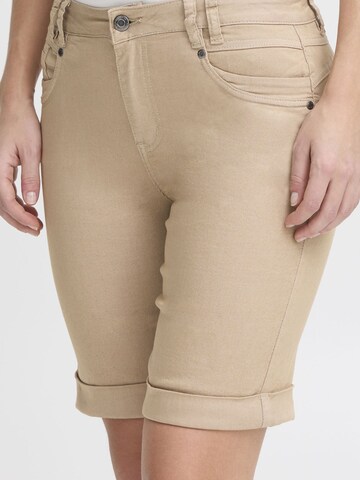 Skinny Jeans ' PZROSITA ' di PULZ Jeans in beige