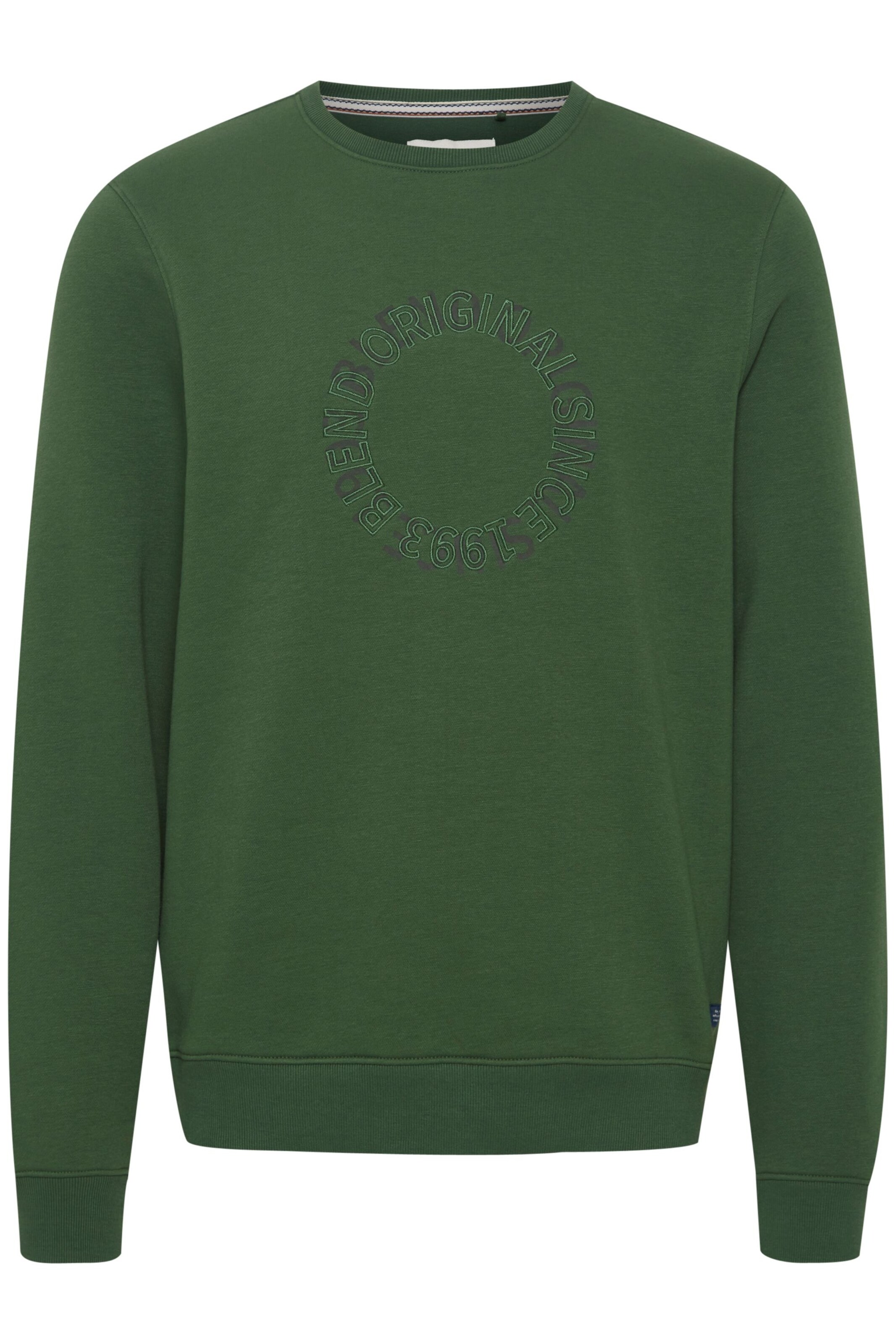 BLEND Sweatshirt in Groen: voorkant