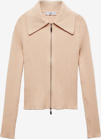 MANGO Cardigan i beige: forside