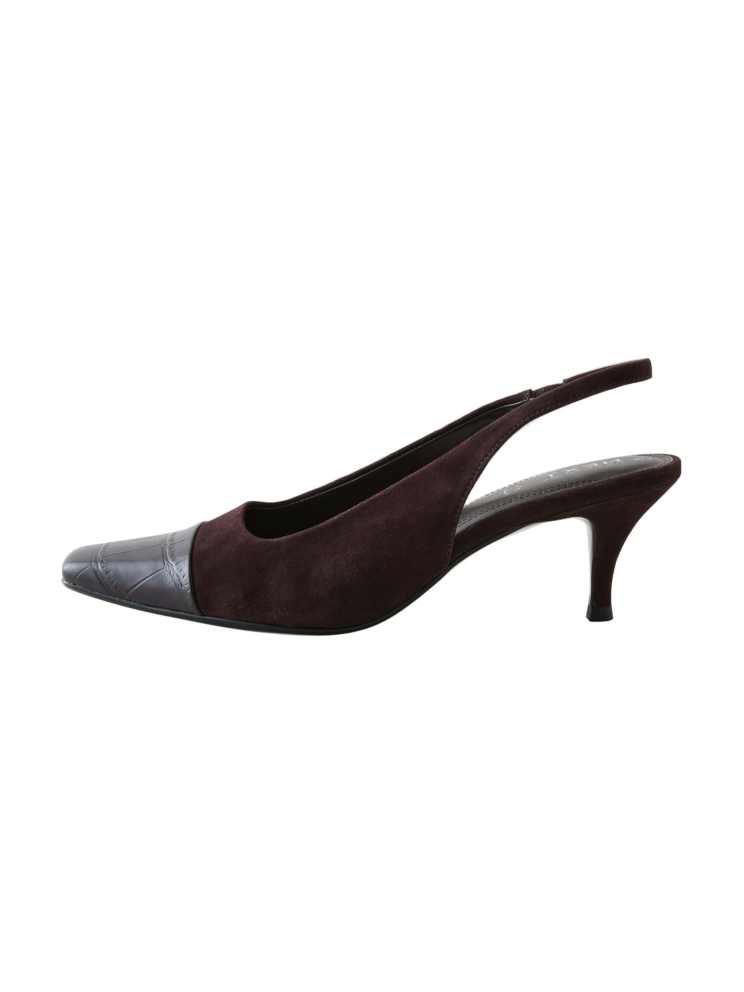 Next Slingpumps 'Forever Comfort' in Bruin: voorkant