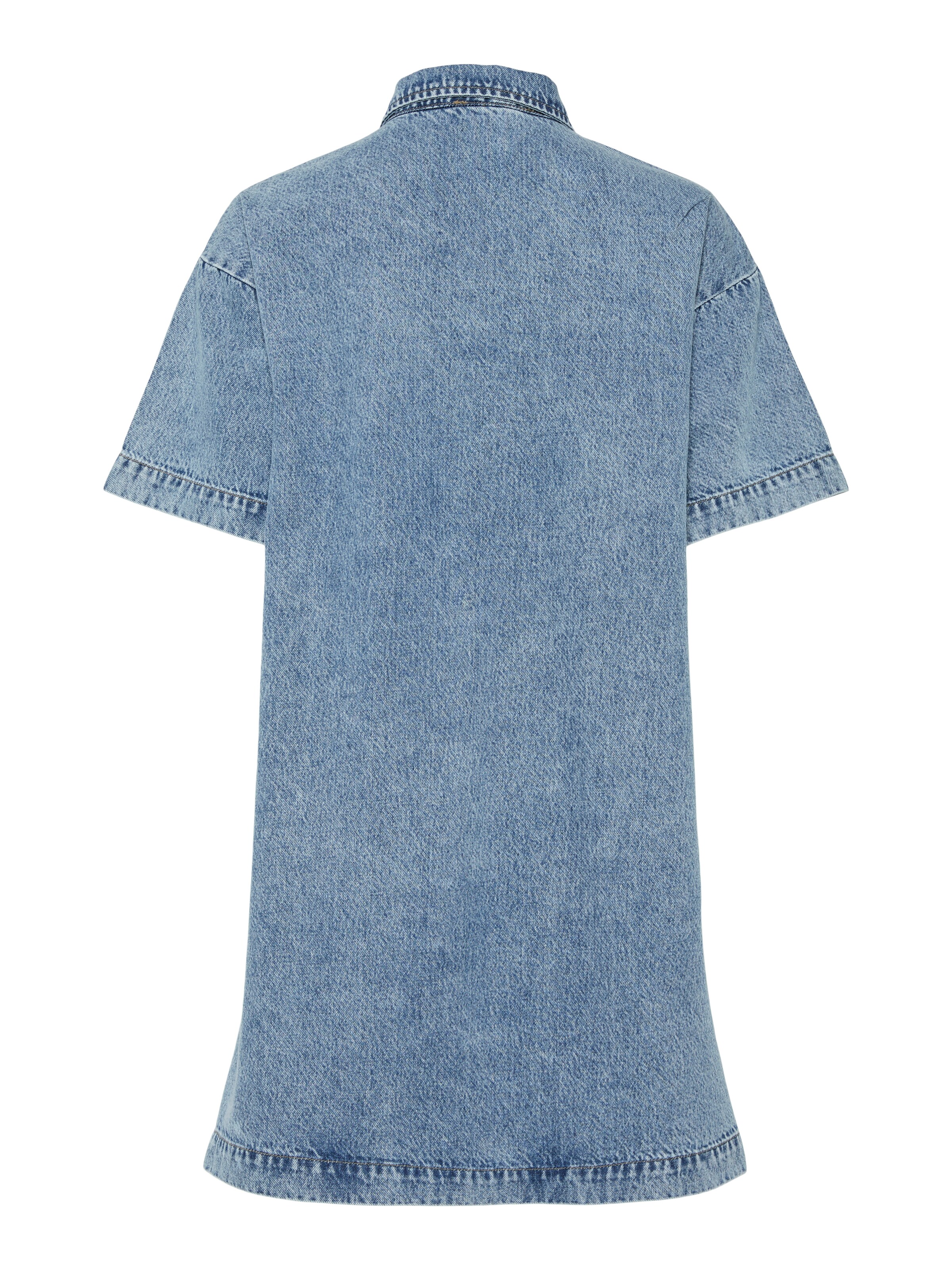 PIECES Blusekjole 'KENYA' i blå