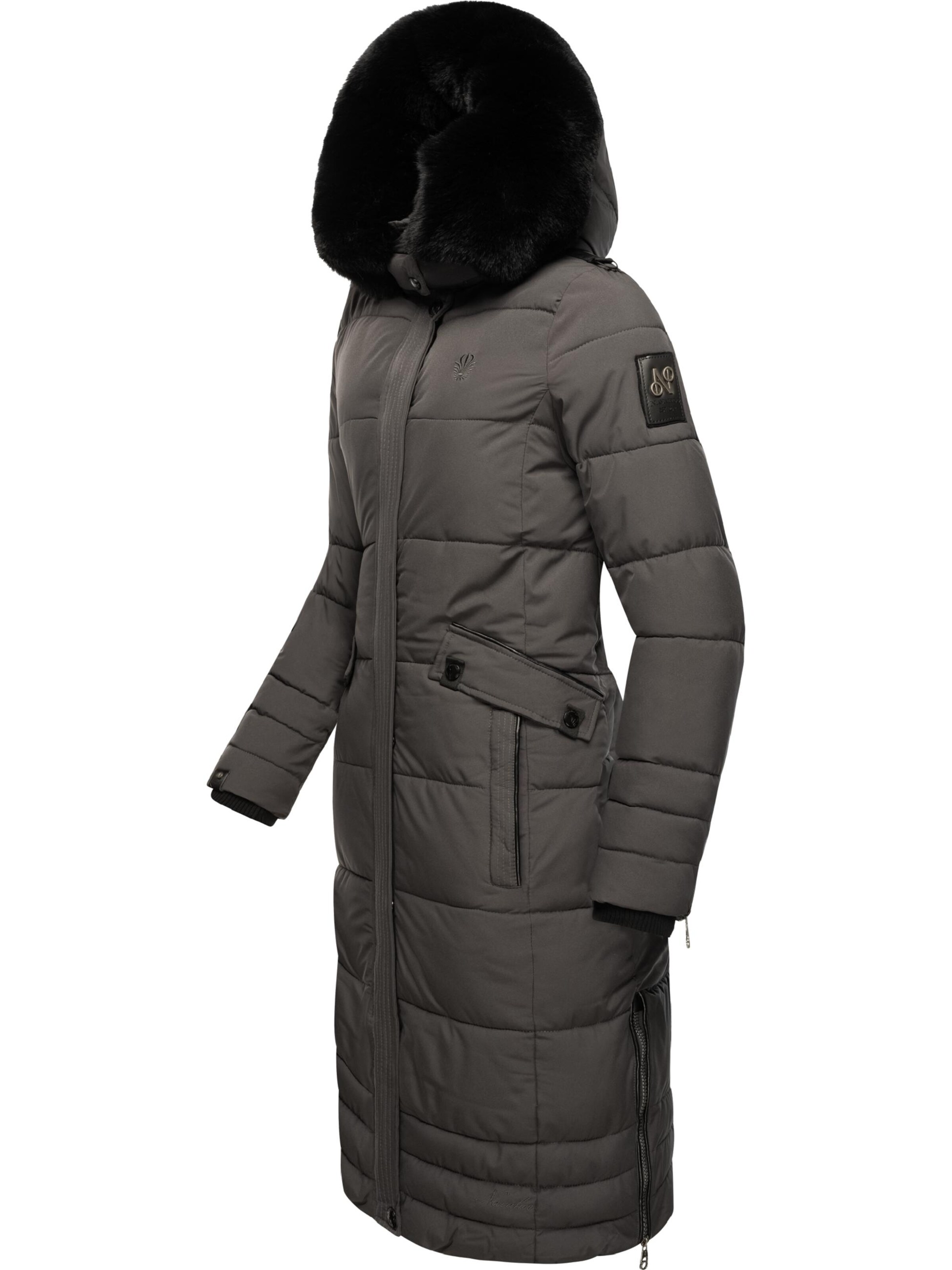 NAVAHOO Χειμερινό παλτό 'Fahmiyaa' σε γκρι