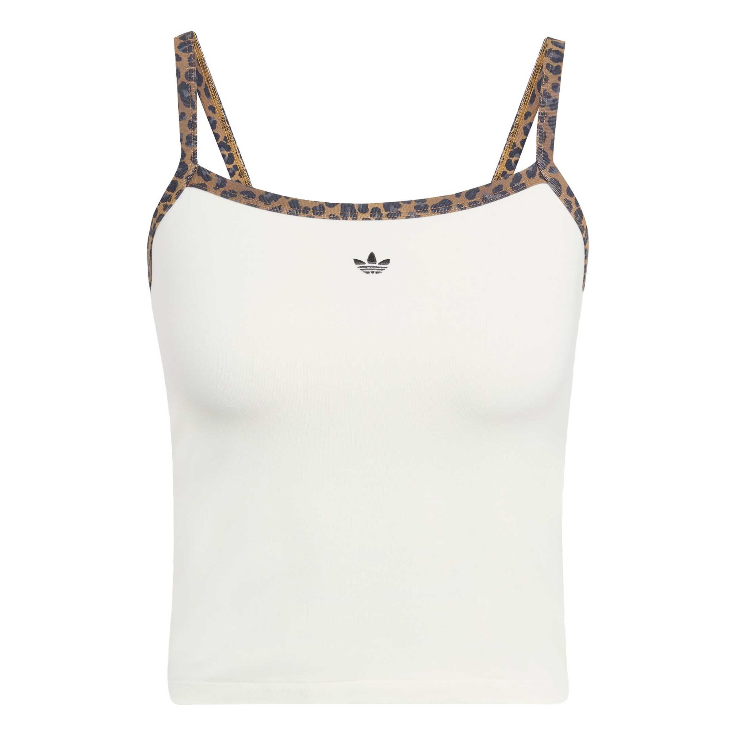 Haut 'Leopard' ADIDAS ORIGINALS en blanc : devant