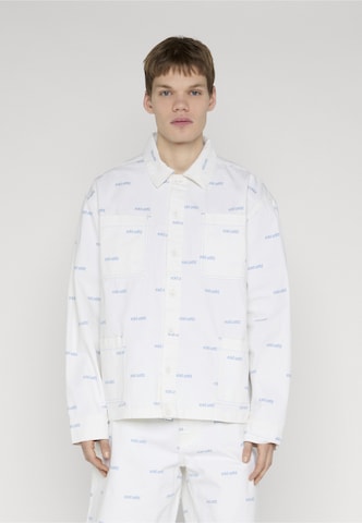 Ecko Unlimited Comfort fit Tussenjas in Wit: voorkant