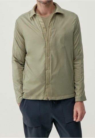 Born Living Yoga Between-season jacket 'Havel' in Green: front