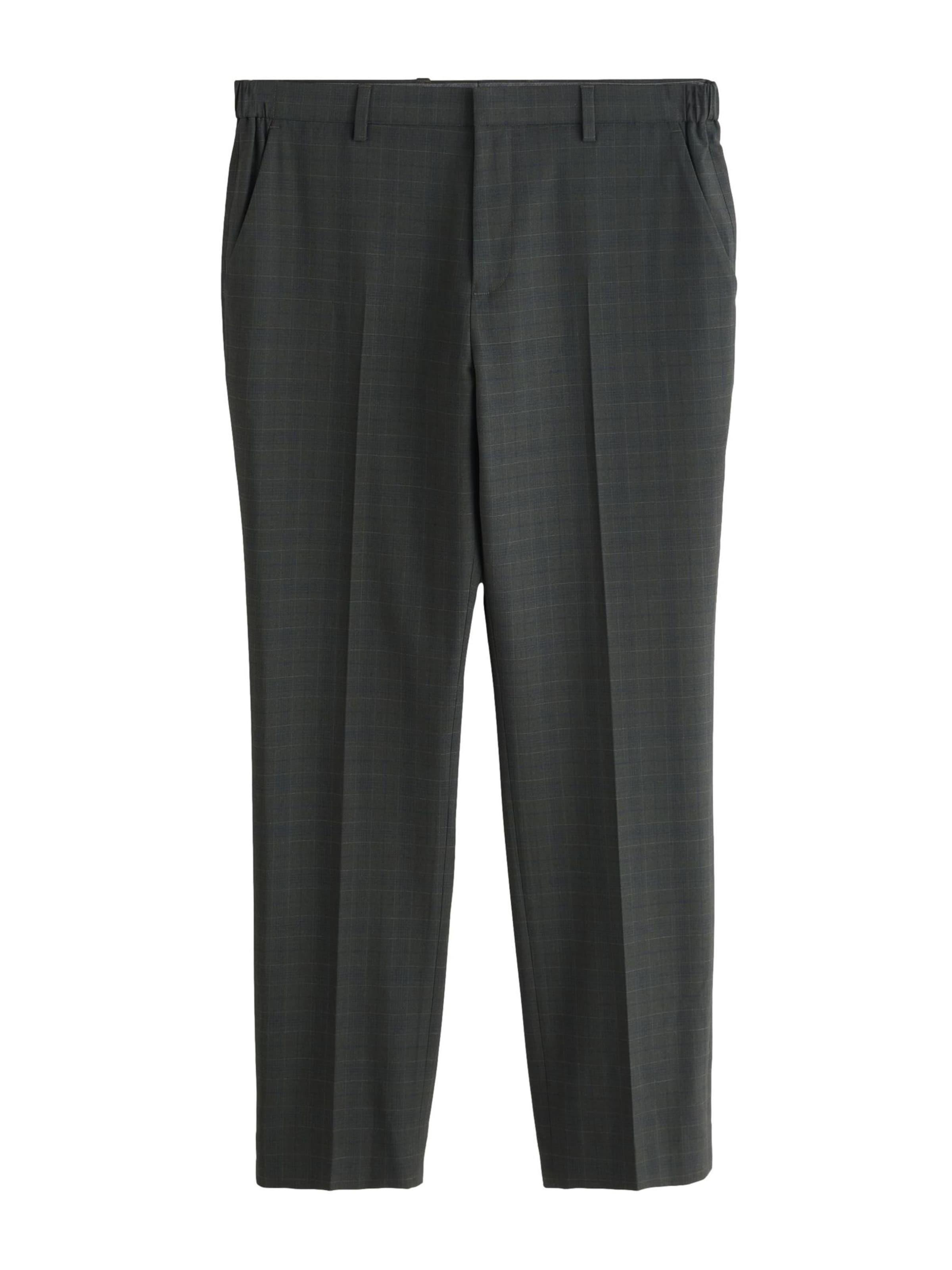 Slimfit Pantaloni con piega frontale 'Motionflex' di Next in verde: frontale