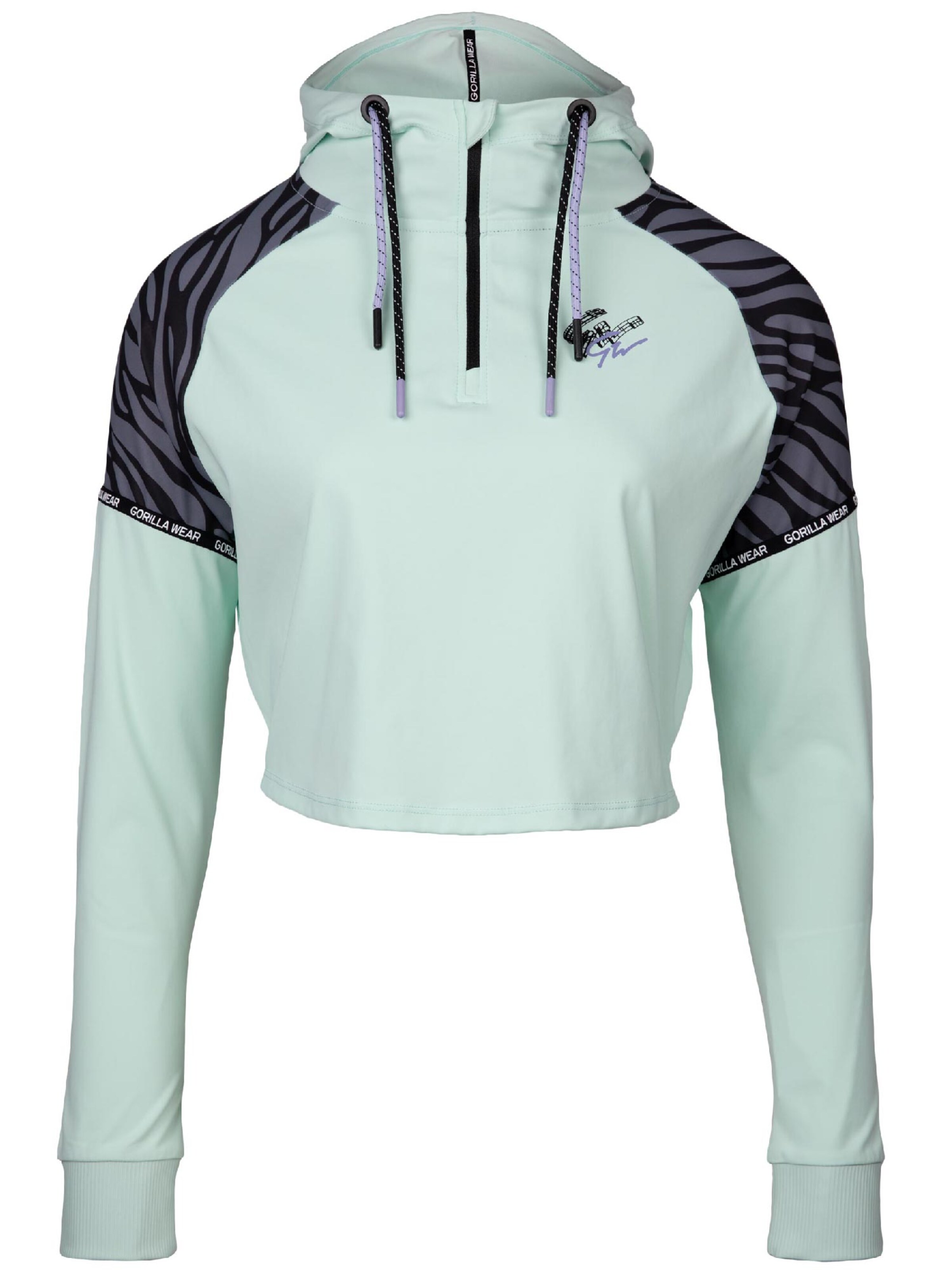 Felpa sportiva 'Zion' di Gorilla Wear in verde: frontale