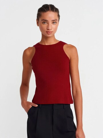 Dilvin Blouse 'Blusen' in Rood: voorkant