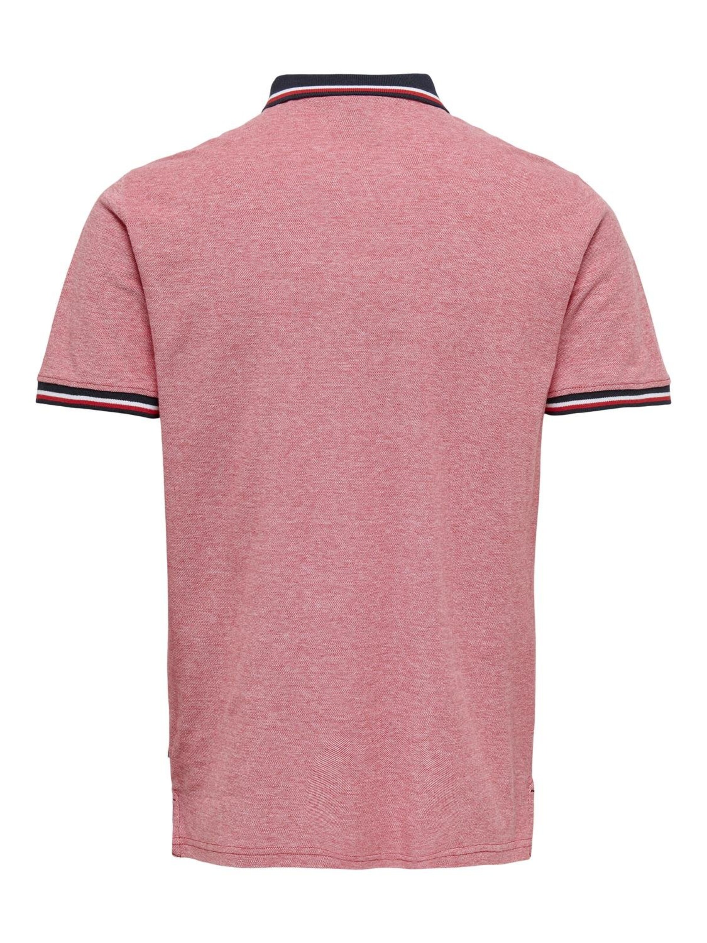 Only & Sons Tričko 'ONSFletcher' – červená