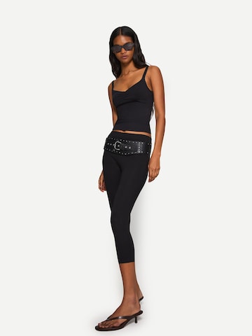 Bershka Top in Zwart