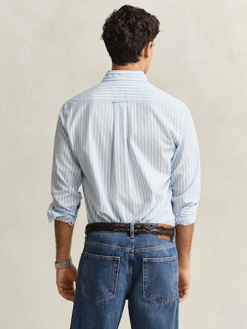 GANT Regular fit Overhemd in Blauw