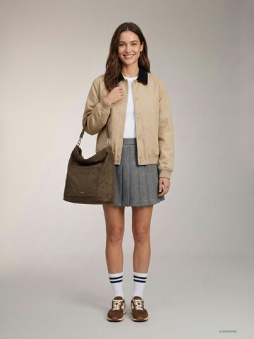 Borsa a sacco 'Avignon RUE 09' di Emily & Noah in verde: frontale