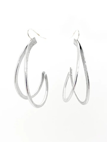 d'ecolife Essentials Earrings 'Coeur' in Silver