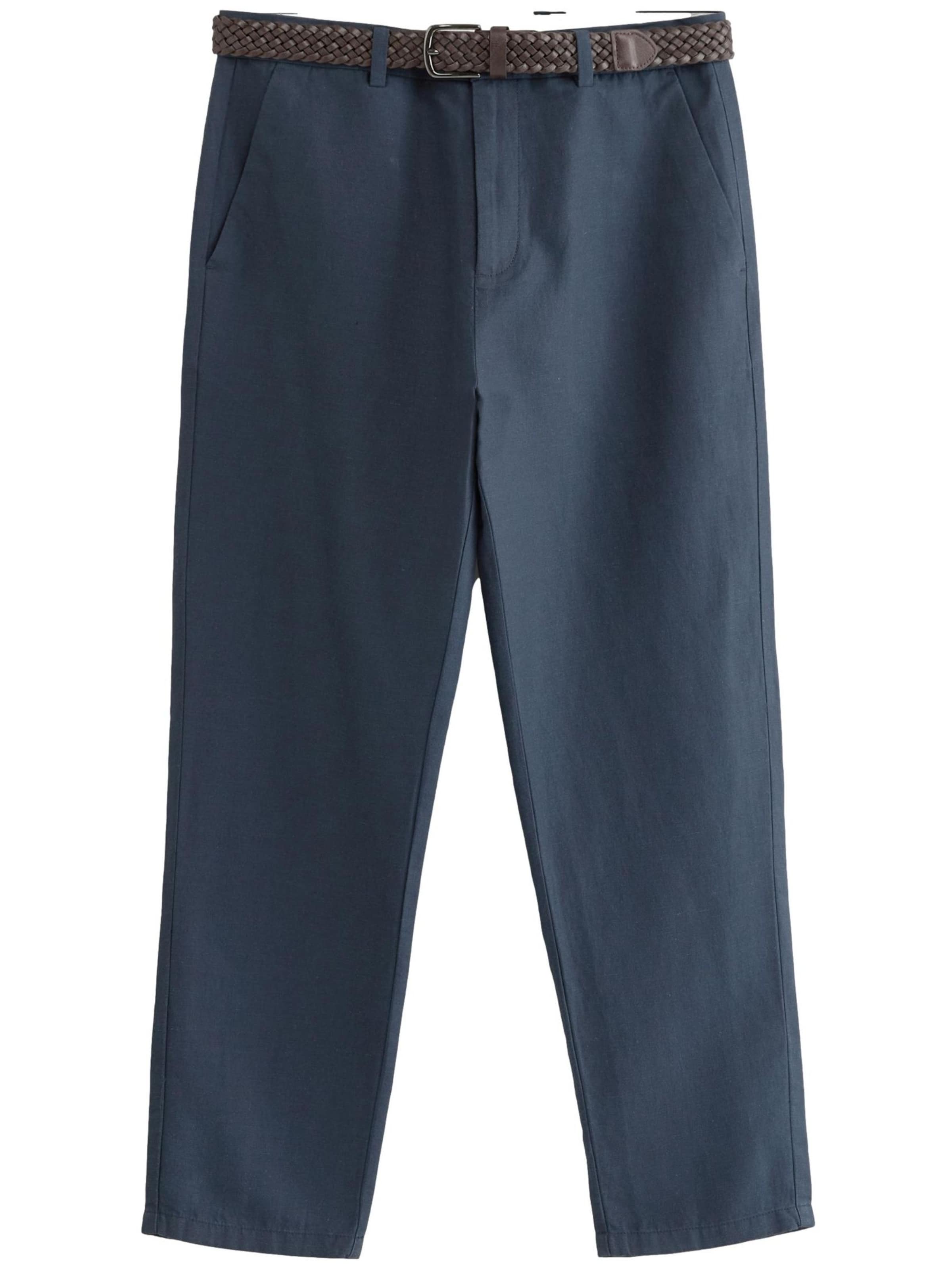 Regular Pantaloni eleganți de la Next pe albastru: față