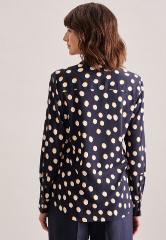 SEIDENSTICKER Bluse in Blau