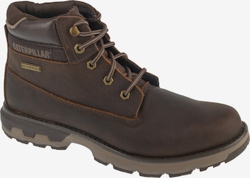 CATERPILLAR Lace-up boots 'Pursue' in Brown: front