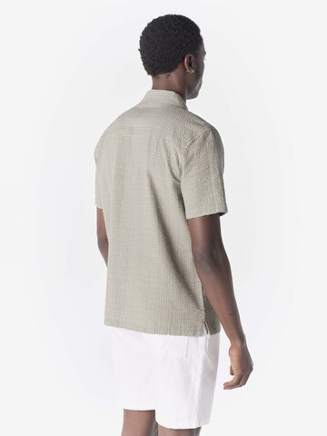 KOROSHI Rovný strih Košeľa - Zelená