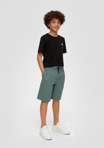 Wide Leg Pantalon s.Oliver en vert