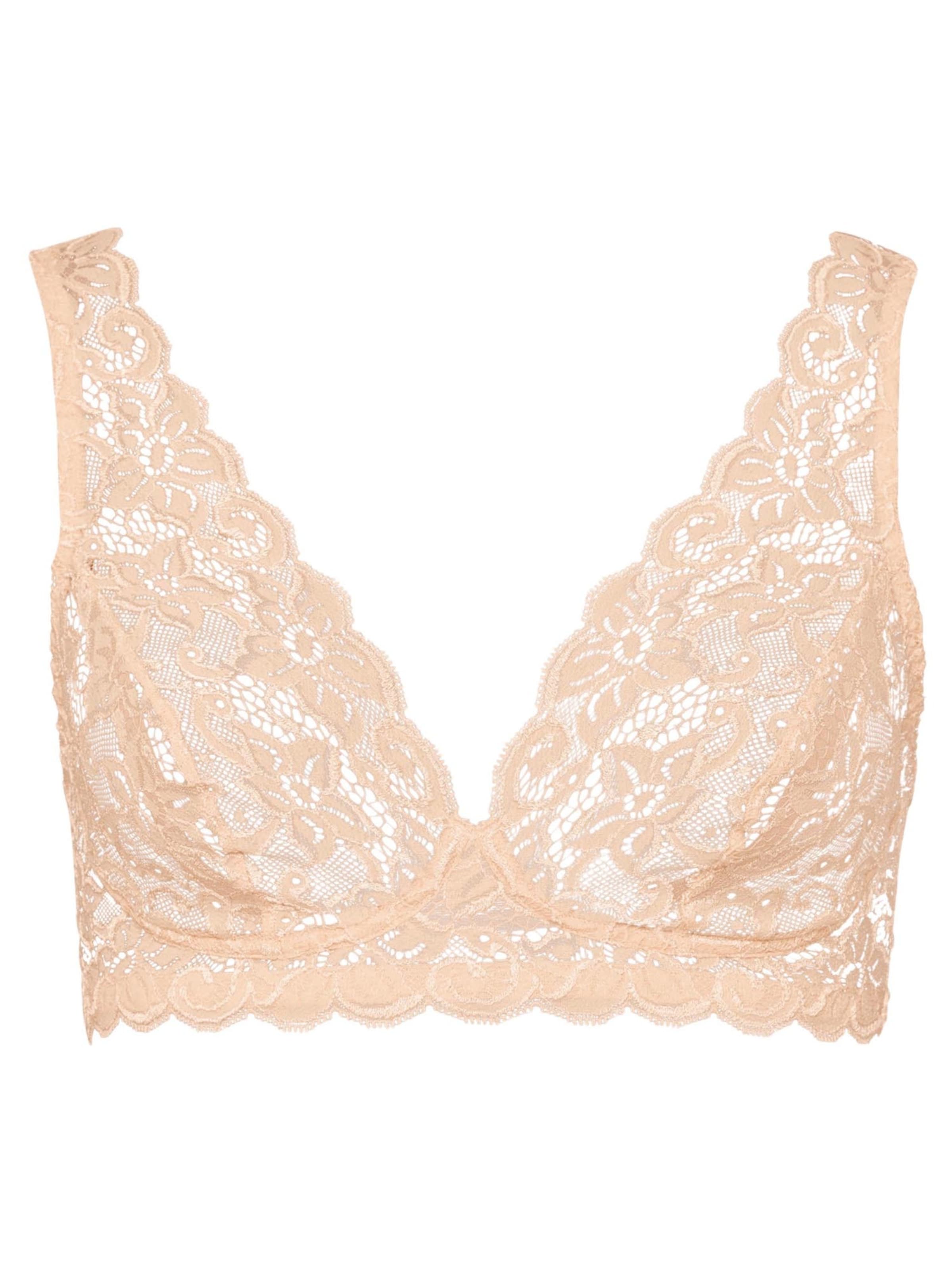 Hanro Bra 'Moments' in Beige: front