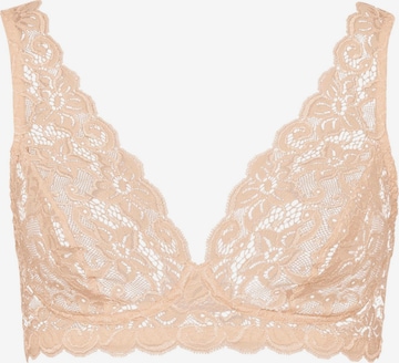 Hanro Bra 'Moments' in Beige: front
