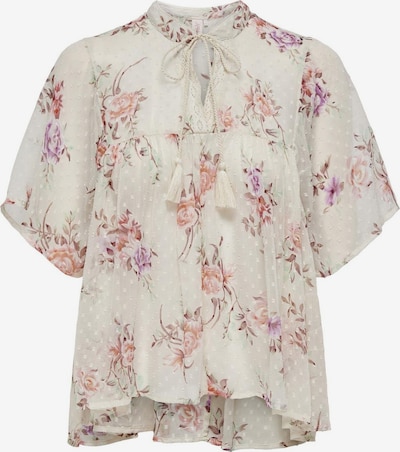 Camicia da donna 'AIDA ELISA' ONLY di colore marrone / lilla / rosa / bianco, Visualizzazione prodotti