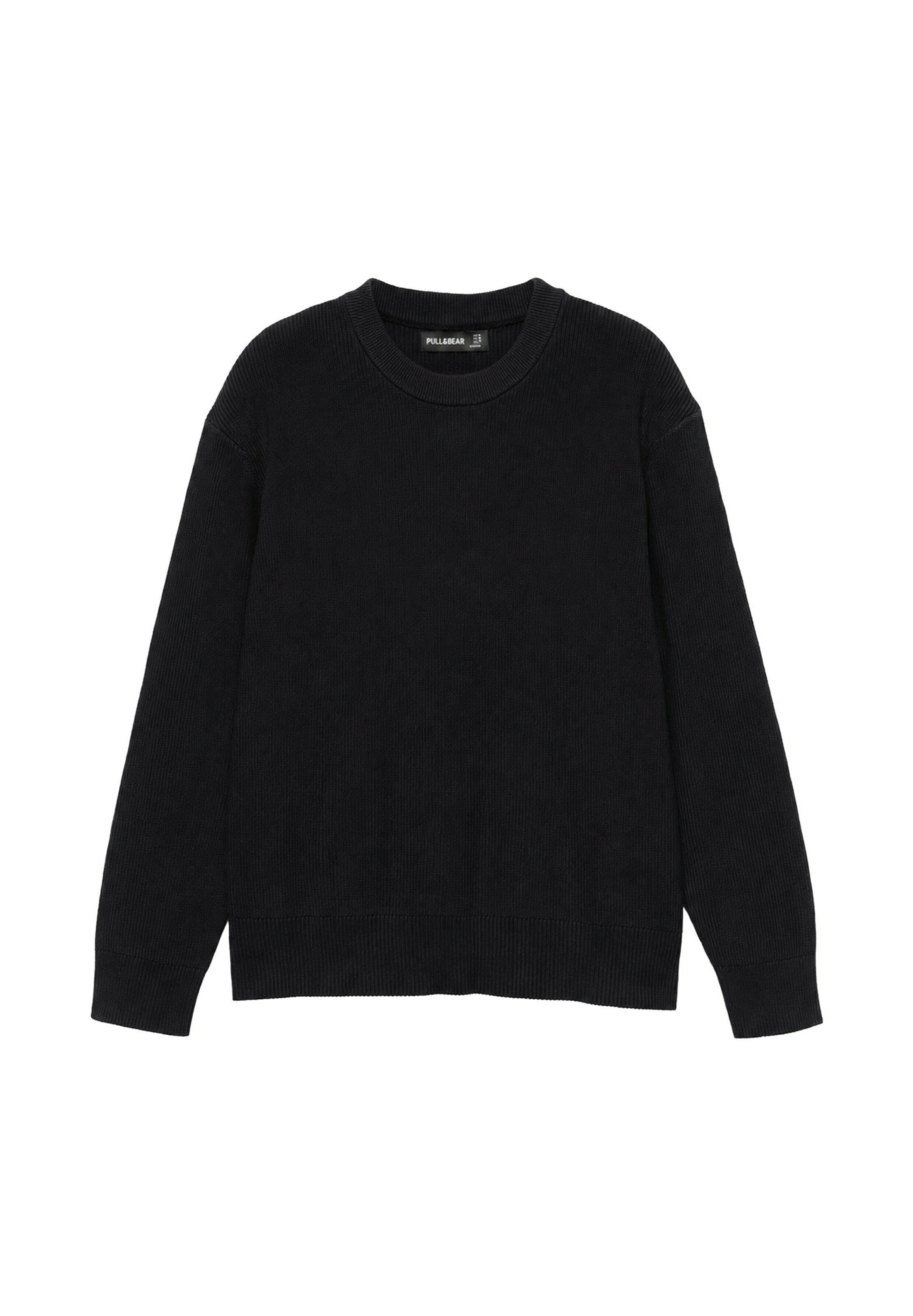 Pull&Bear Neulepaita värissä musta: etupuoli