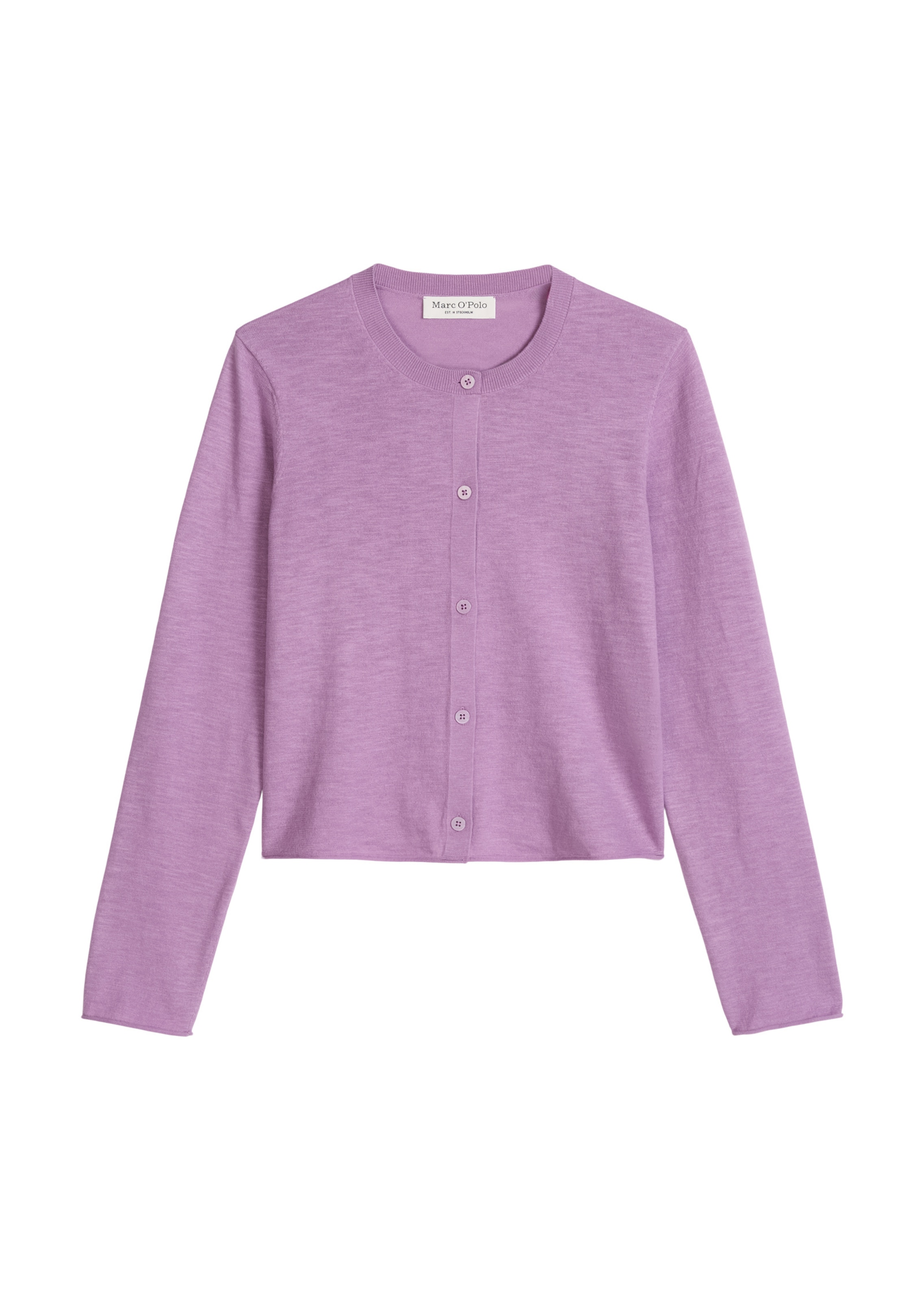 Cardigan Marc O'Polo en violet : devant