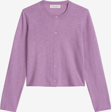 Cardigan Marc O'Polo en violet : devant