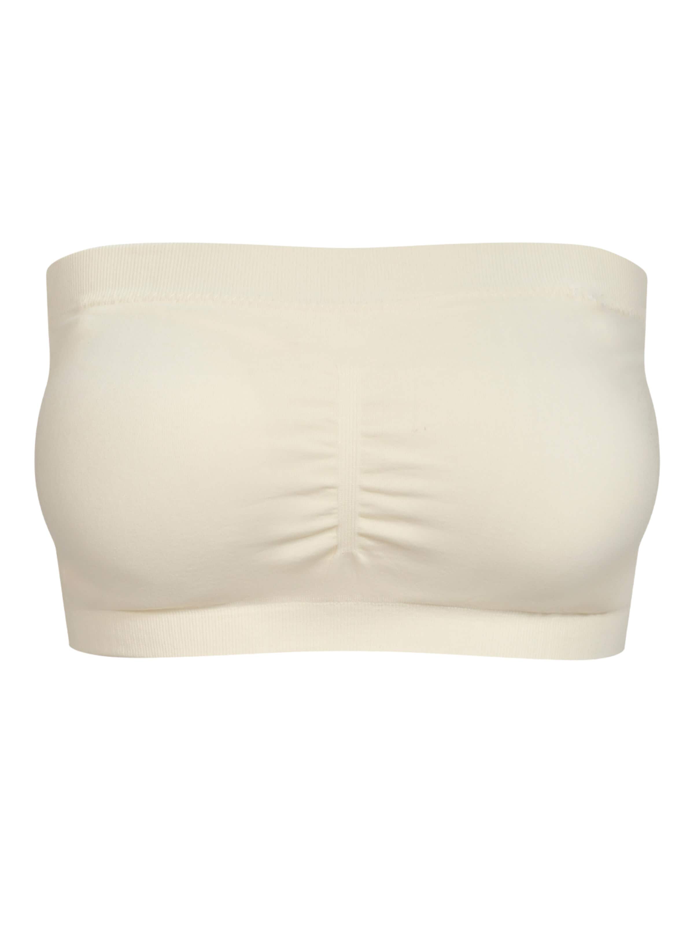 Soutien-gorge 'Bandeau-BH' cfab (formerly creamy fabrics) en blanc : devant