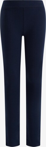 WE Fashion Skinny Leggings in Blau: predná strana