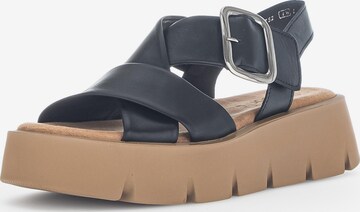 GABOR Sandals in Black: front