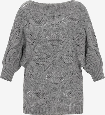 Usha Свитер в Серый: спереди