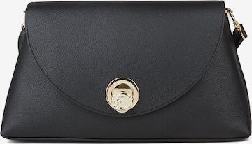Coccinelle Handtas 'Nikla Double Grainy Leather' in Zwart: voorkant