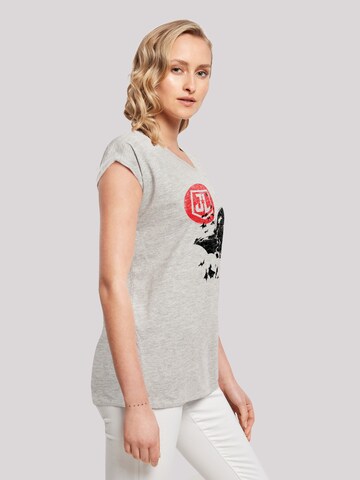 T-shirt 'DC Comics Justice League Movie Batman Moon Leap' F4NT4STIC en gris