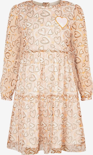 happy girls Mekko värissä beige / suklaa / oranssi / valkoinen, Tuotenäkymä