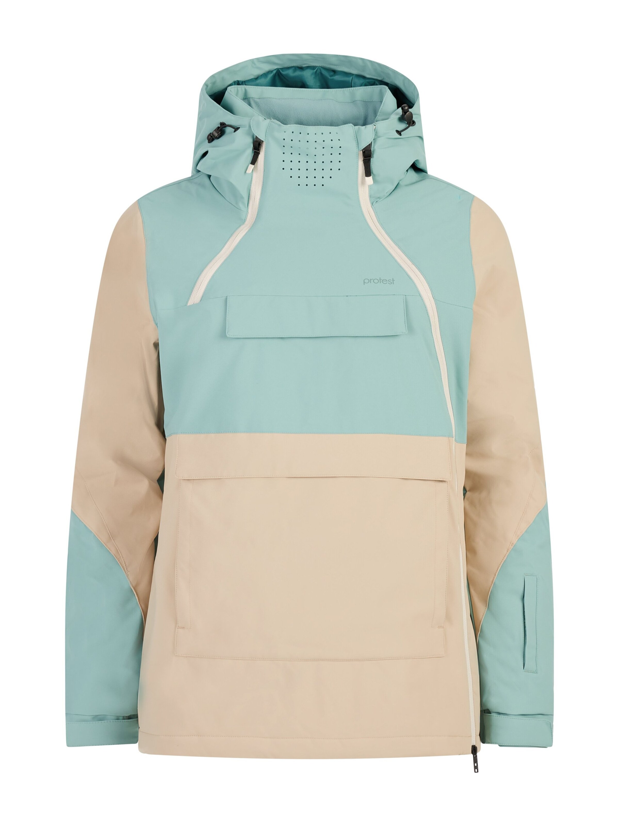 PROTEST Athletic Jacket 'PRTFall' in Blue: front