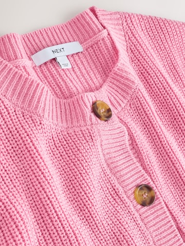 Next Pletená vesta – pink