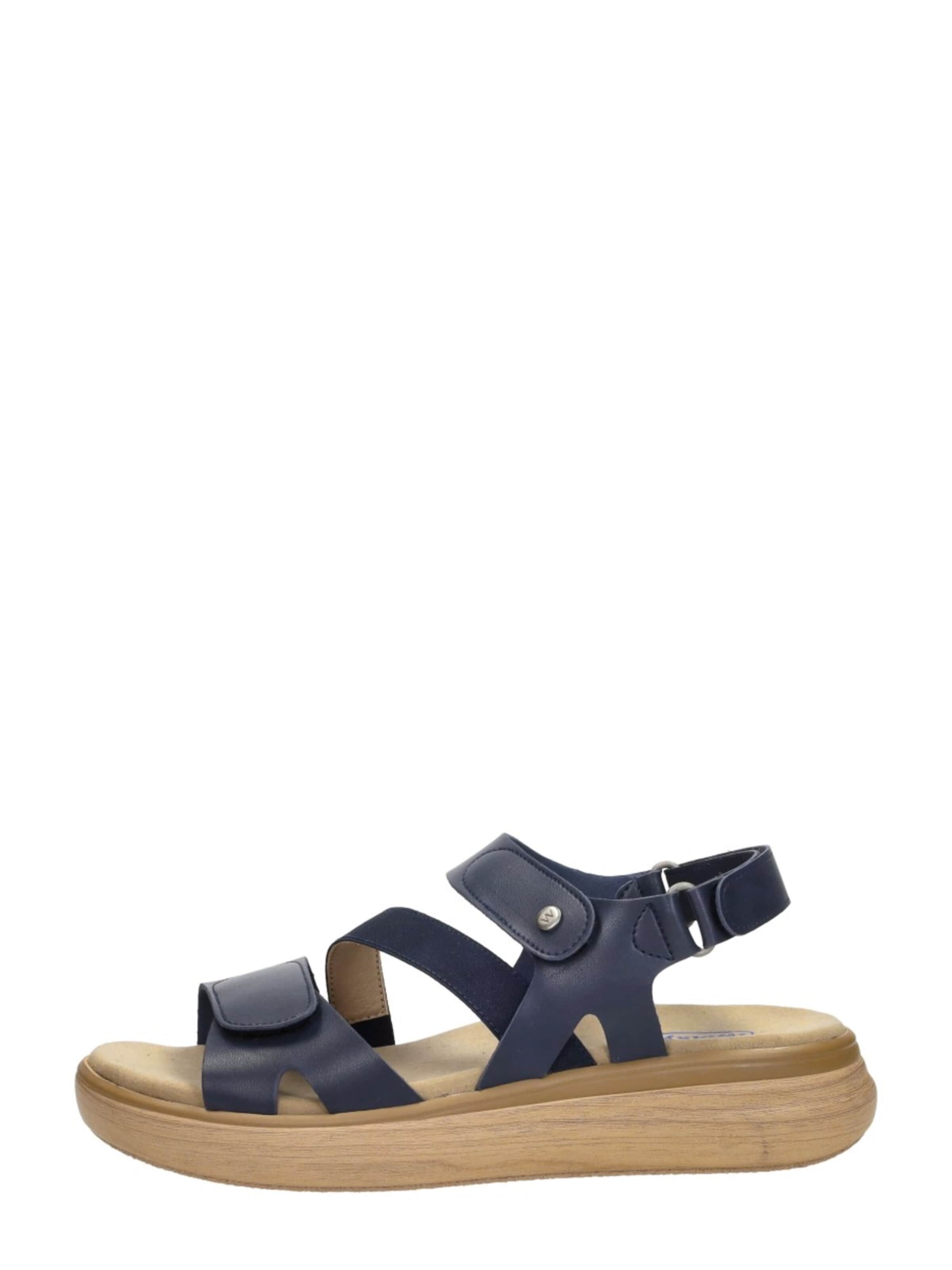 Wolky Sandal 'Amara' in Blue: front