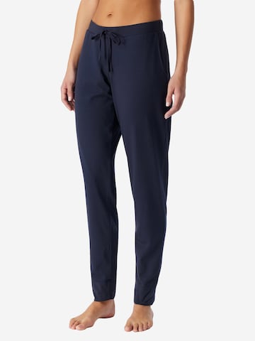 SCHIESSER Pyjamahose 'Mix & Relax'‌‌‌‌‌ in Blau