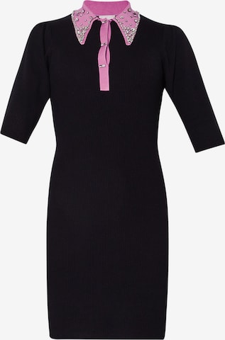 Liu Jo Knitted dress in Black: front