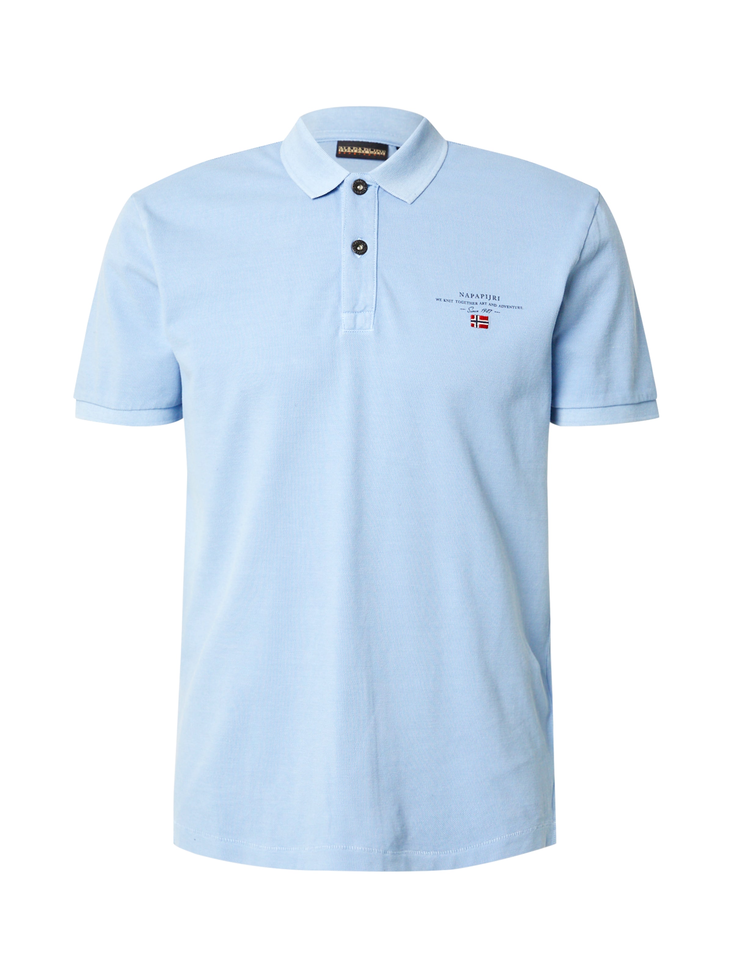 NAPAPIJRI Shirt 'ELBAS' in Blue: front