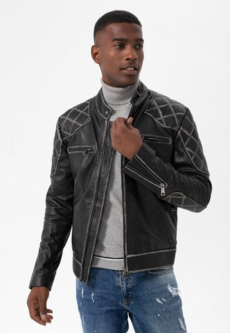 Jimmy Sanders Between-Season Jacket in Black: front