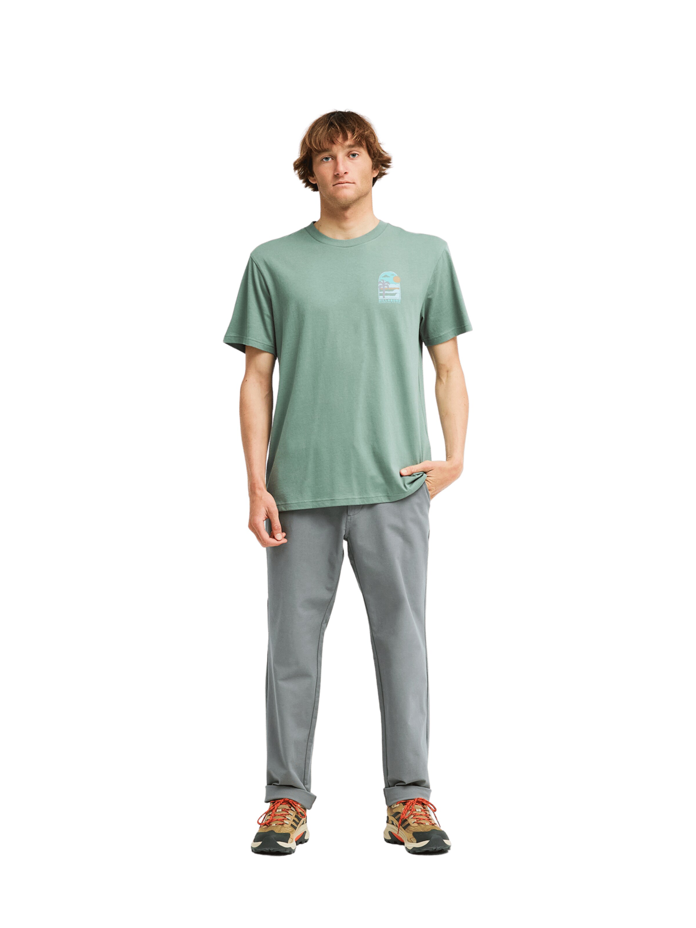 BILLABONG Shirt 'Sundown' in Green