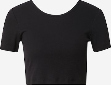 T-shirt 'Clean' ONLY en noir : devant