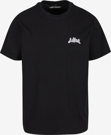 Lost Youth T-Shirt in Schwarz: Vorderseite