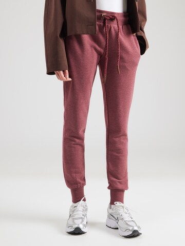 Effilé Pantalon naketano en rouge : devant