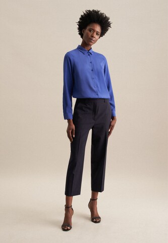 SEIDENSTICKER Bluse 'Schwarze Rose' in Blau